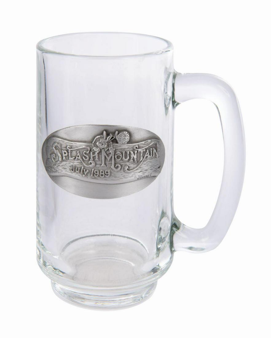 Splash Mountain July 1989 Glass Mug. (1 of 1)