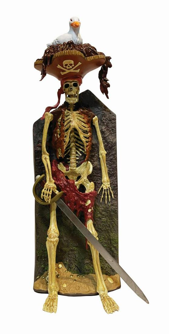 Limited Edition Bird Head Skeleton Pirate Figure. (1 of 1)