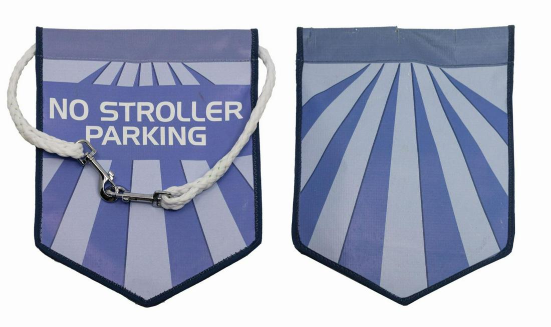 Pair of Tomorrowland Crowd Control Flags. (1 of 5)