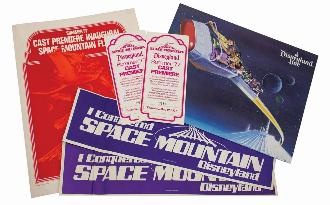 Space Mountain Cast Premiere Packet. (1 of 5)
