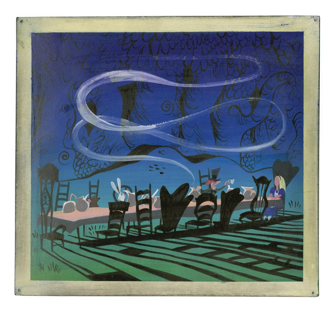 Alice In Wonderland Concept Painting by Mary Blair. (1 of 1)