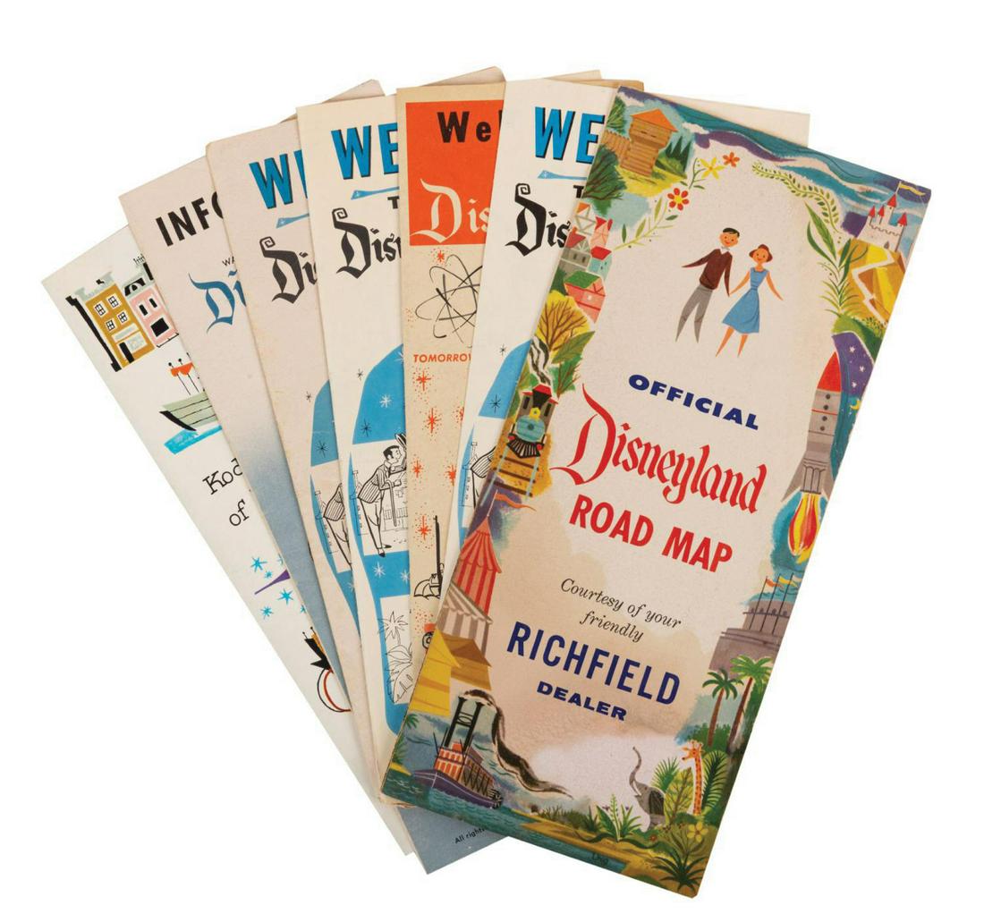 Collection of (7) Disneyland Brochures. (1 of 20)
