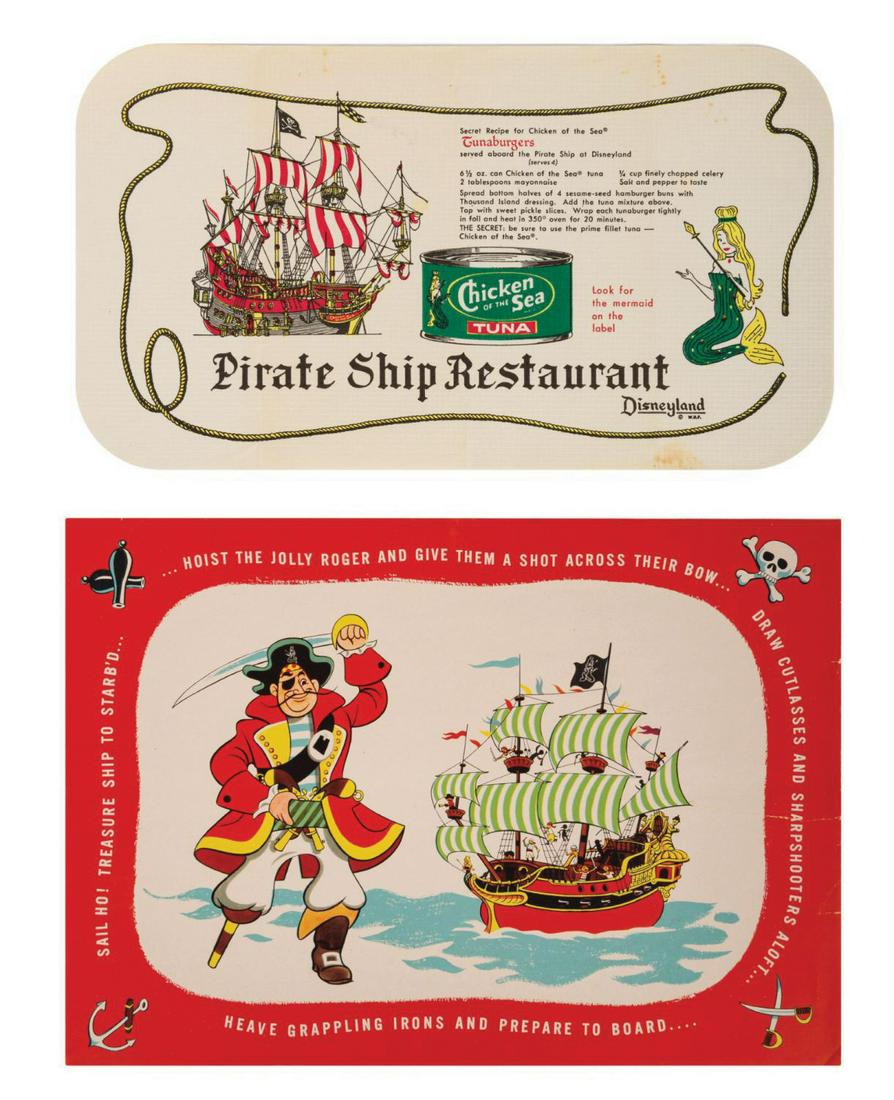 Pair of Chicken of the Sea Placemats. (1 of 3)