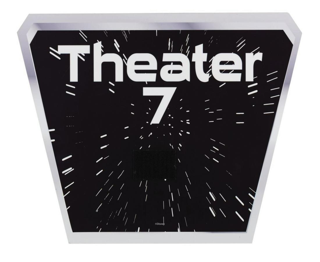 Star Tours "Theater 7" Sign. (1 of 1)