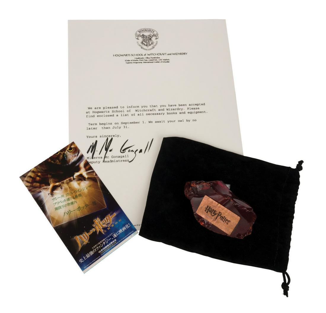 Harry Potter & the Sorcererâ€™s Stone Promotional Items. (1 of 5)