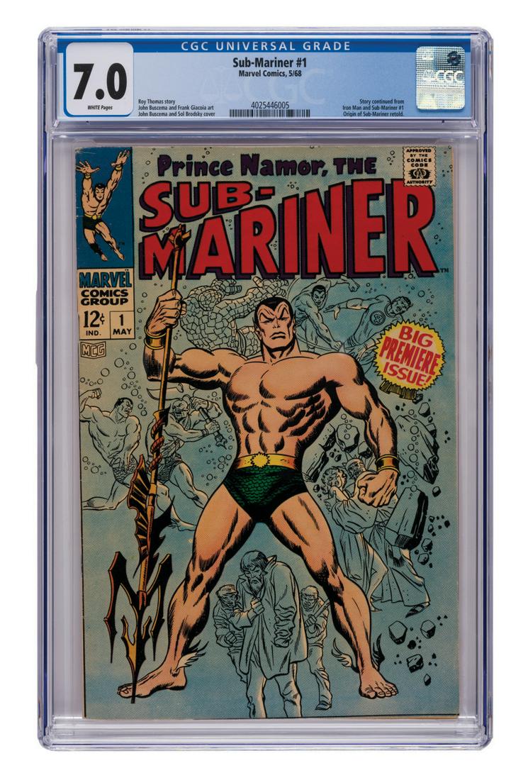 Sub Mariner #1 CGC 7.0 (1 of 2)
