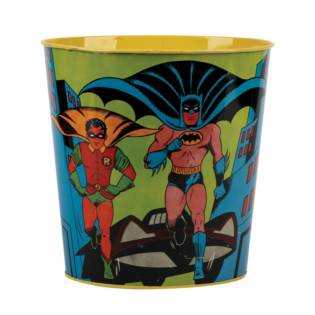 Batman and Robin Trash Bin by Cheinco. (1 of 3)