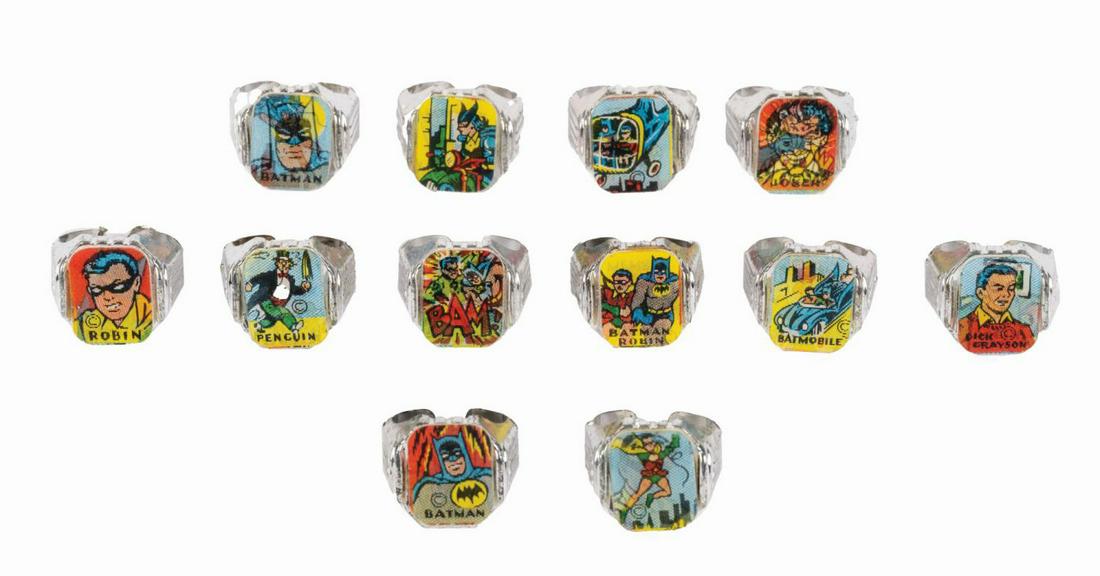 Batman Vari-Vue Flicker Rings. (1 of 14)