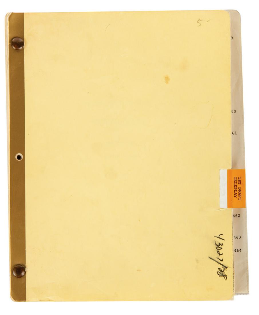 Six Million Dollar Man Script. (1 of 5)