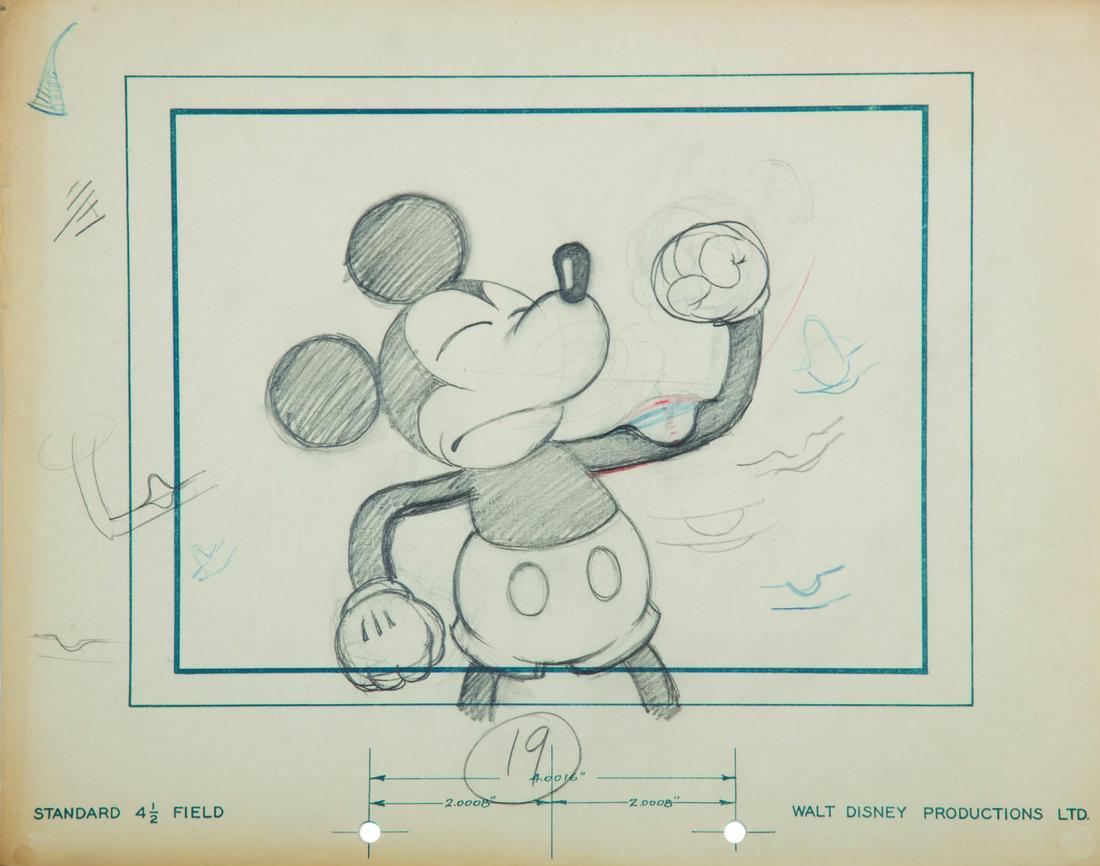 Original Layout Drawing from "Barnyard Olympics." (1 of 1)