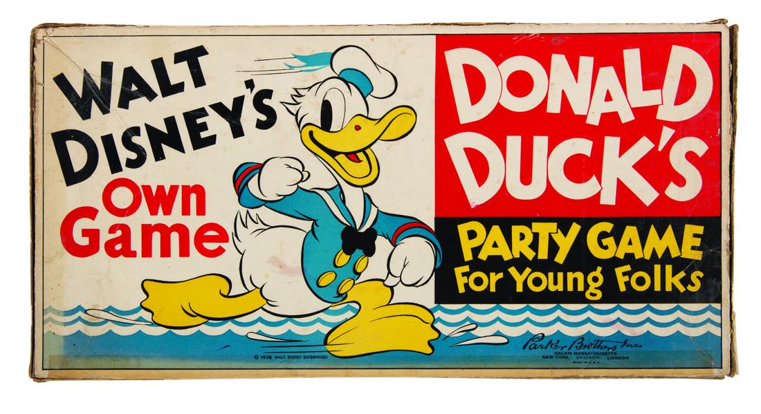 Donald Duck Party Game Parker Bros. (1 of 3)