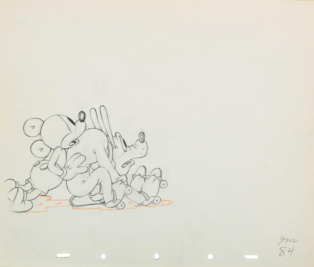 Original Production Drawing from "Society Dog Show." (1 of 1)