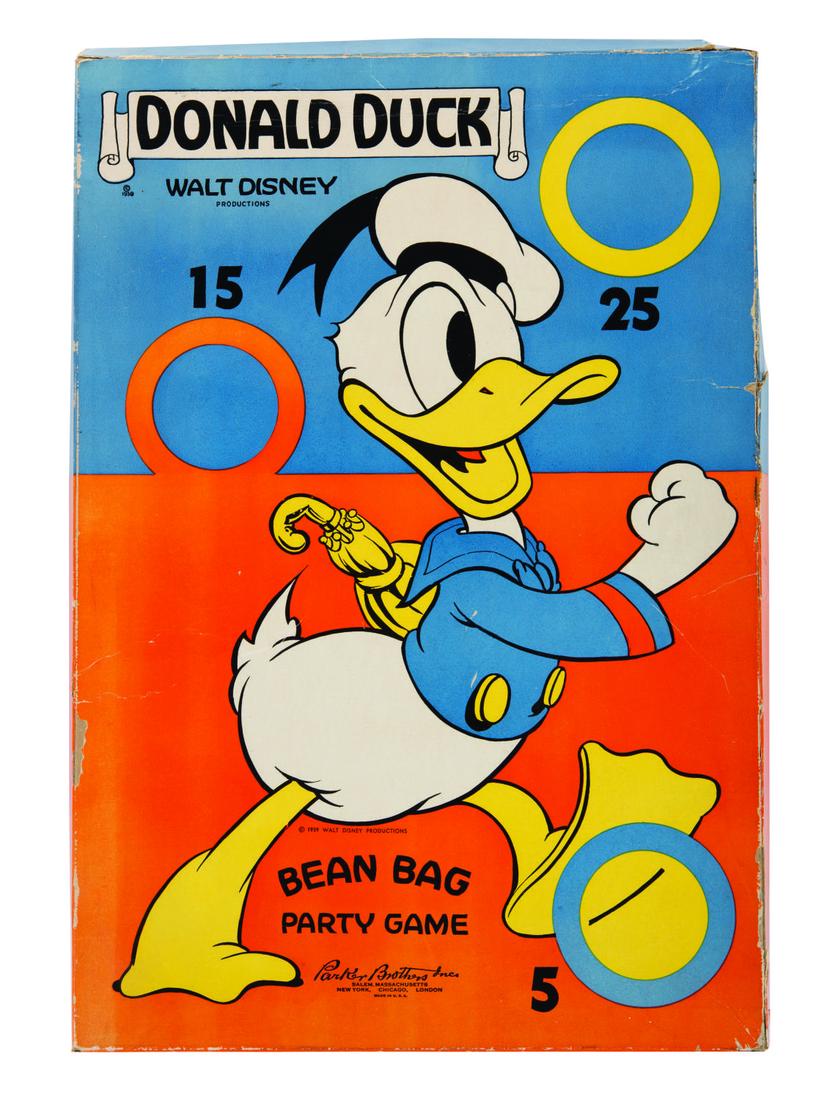 A Donald Duck Bean Bag Party Game by Parker Bros. (1 of 2)