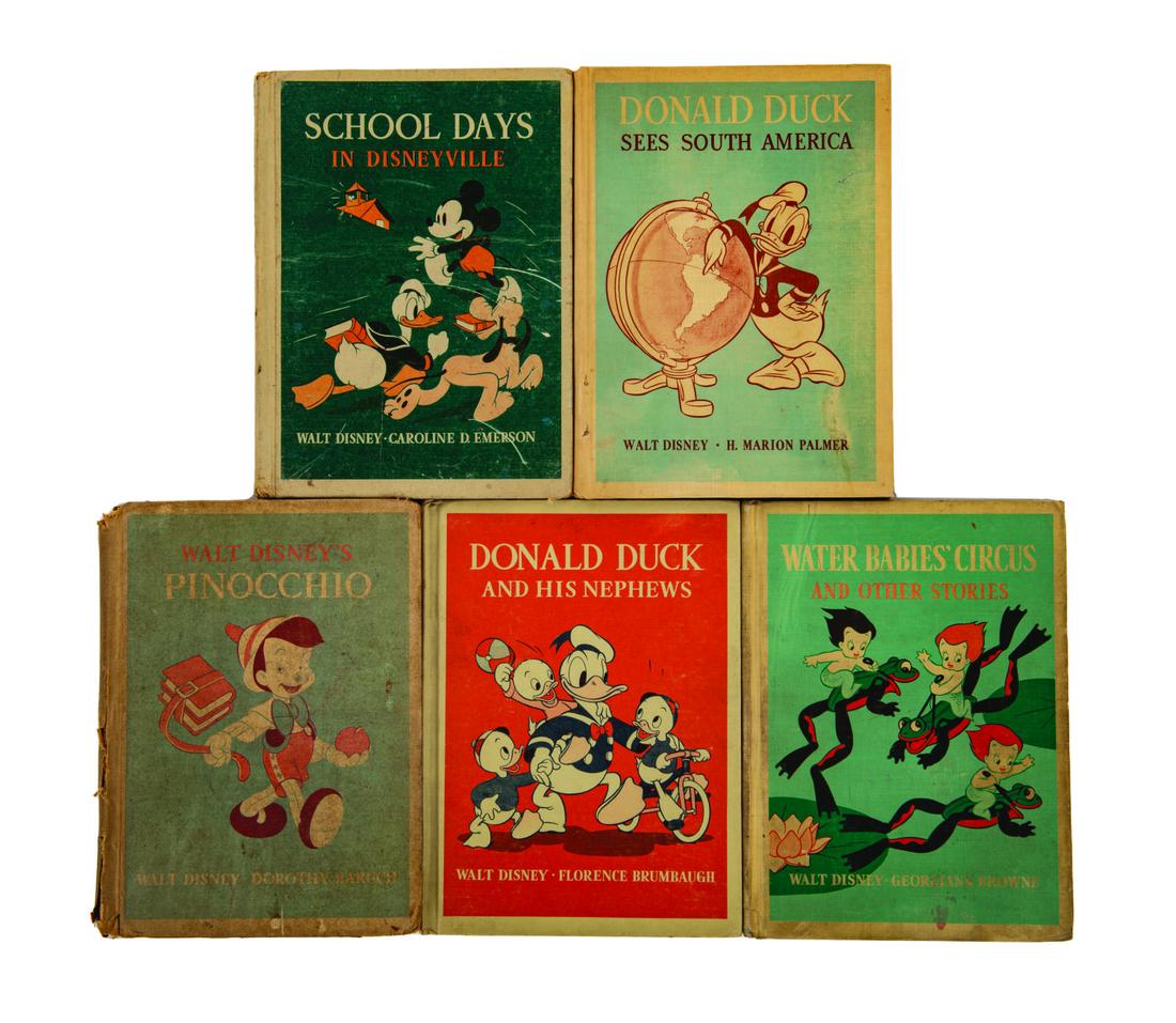 A Collection of (5) Walt Disney Story Books. (1 of 6)