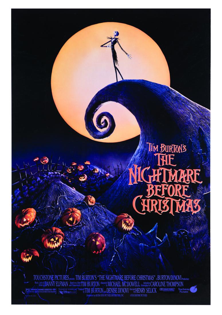 One Sheet Poster for "Nightmare Before Christmas."200 (1 of 1)