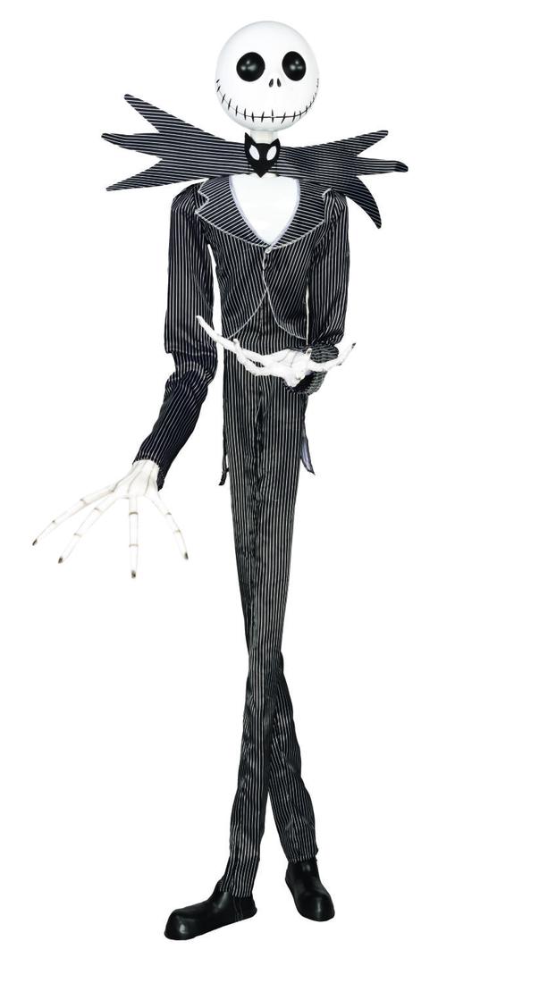 A Life-Size Jack Skellington Animated Character Figure. (1 of 1)