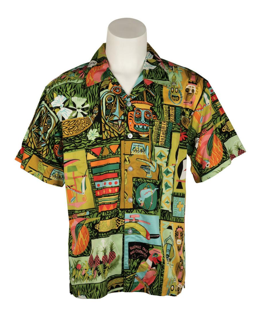 Disneyland Enchanted Tiki Room 1960s Shirt Replica. (1 of 3)