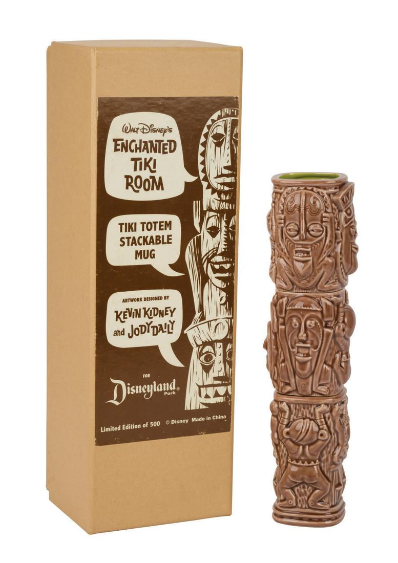 Disneyland Enchanted Tiki Room Totem Stackable Mugs. (1 of 12)