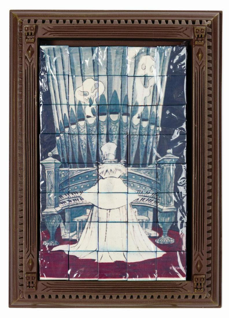 Haunted Mansion 40th Anniversary Tabletop Block Puzzle. (1 of 2)