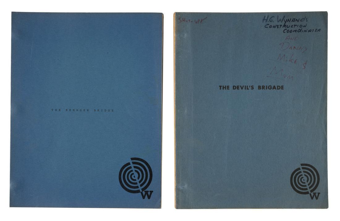 The Devil's Brigade & The Bridge at Remagen Scripts. (1 of 7)