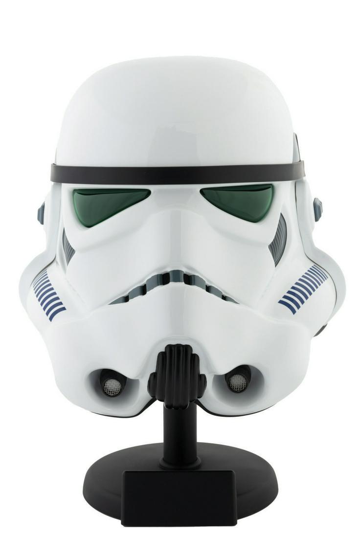 A Stormtrooper Greens Lens Variant Helmet Replica. (1 of 2)
