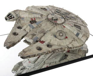 A Harrison Ford Signed Millennium Falcon.