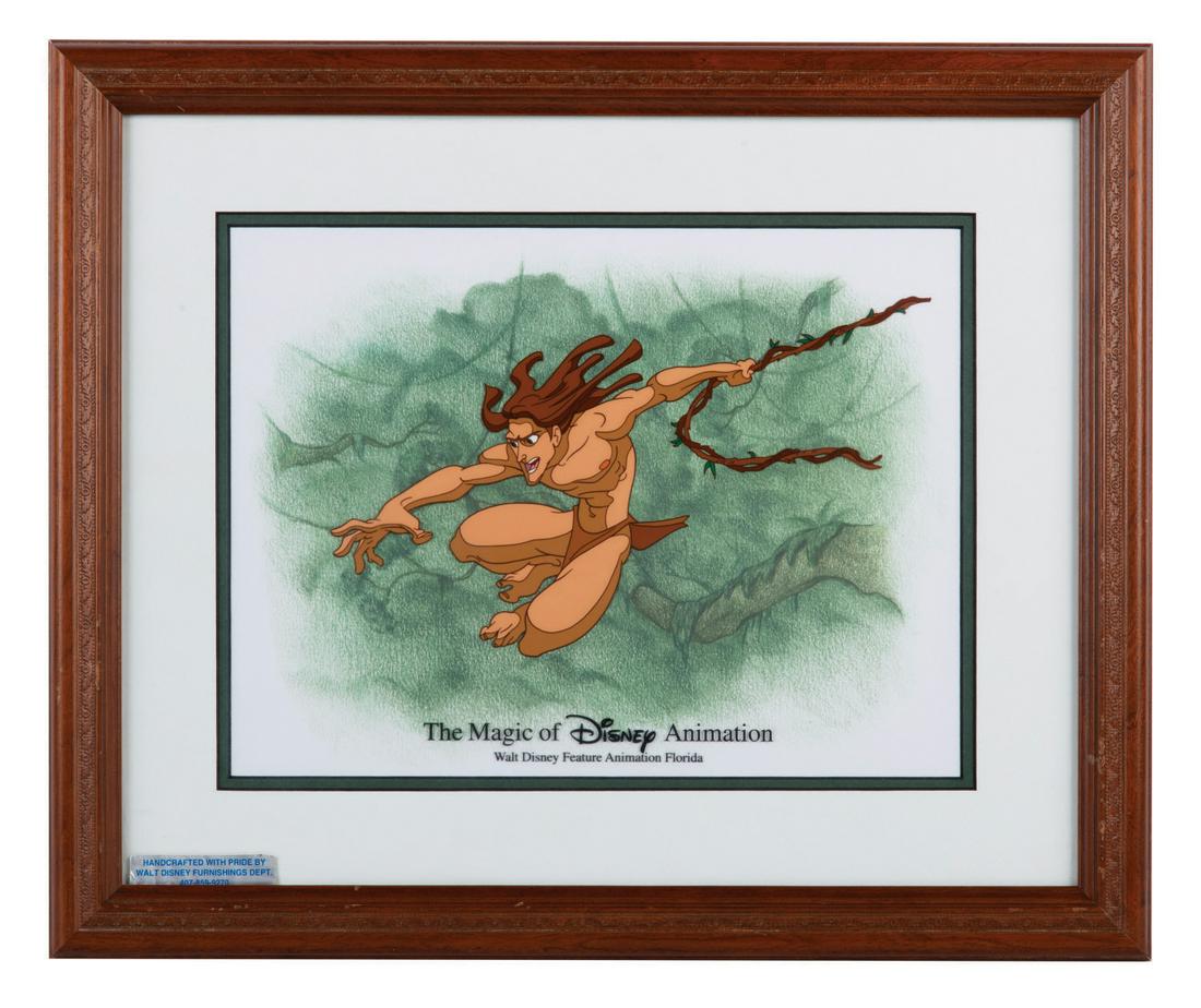 The Magic of Disney Animation Tarzan Sericel. (1 of 1)