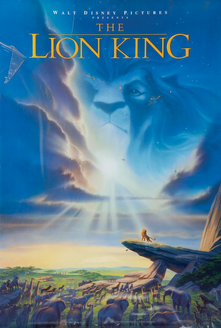 A "The Lion King" One Sheet Poster. (1 of 1)