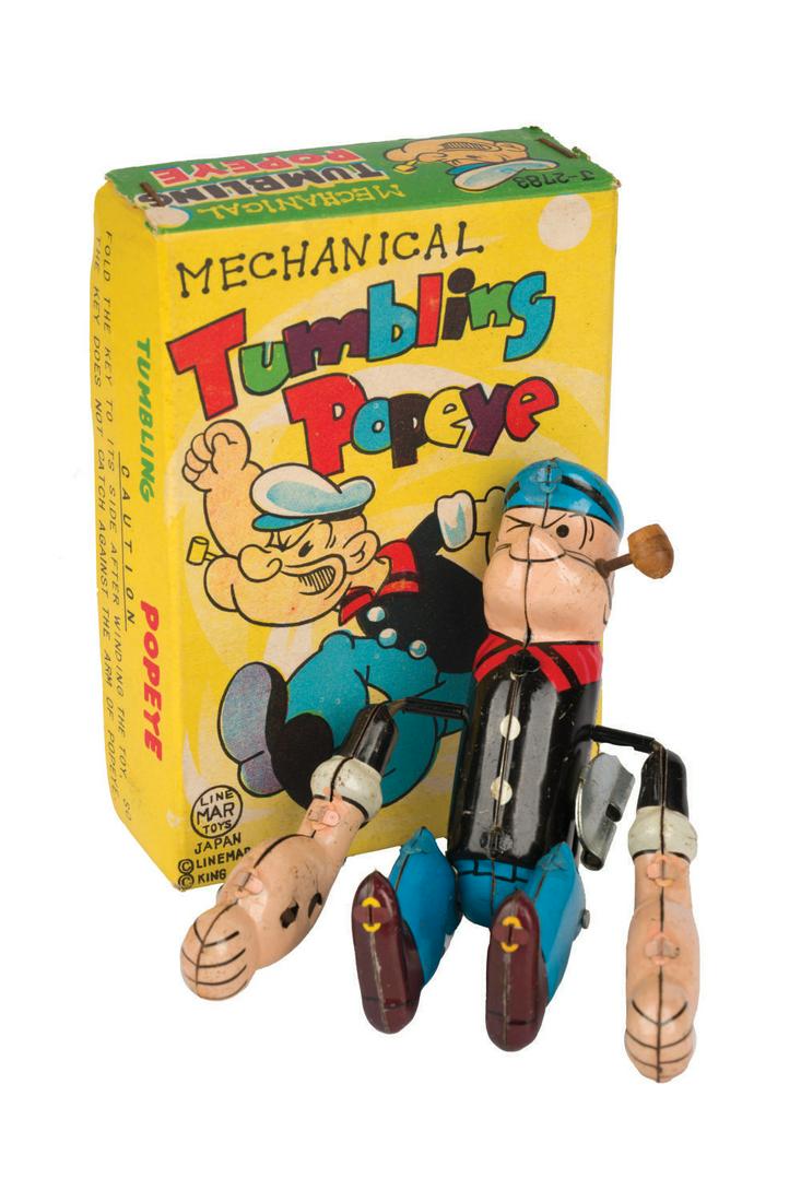 A Mechanical Tumbling Popeye by LineMar. (1 of 1)