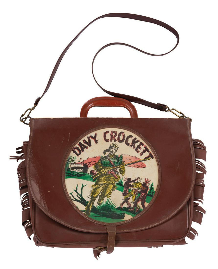 A Davy Crockett Messenger Bag. (1 of 1)