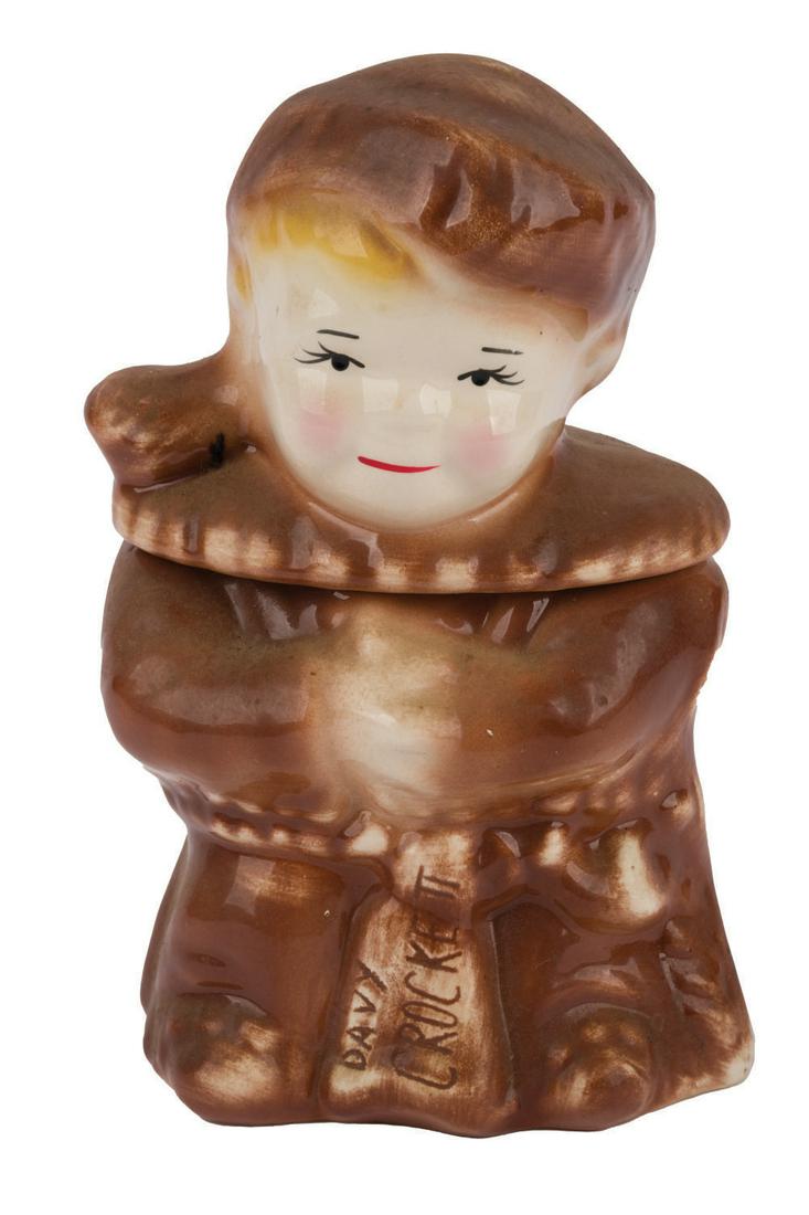 A Davy Crockett Cookie Jar. (1 of 2)