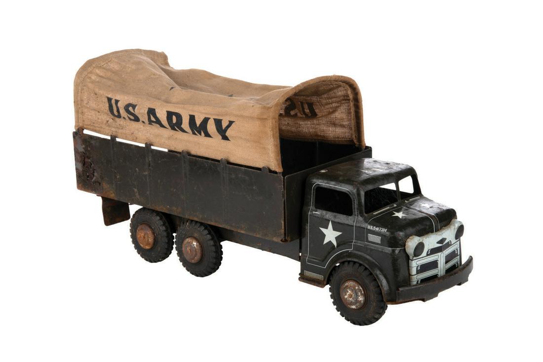 A Marx Lumar Army Truck #361. (1 of 2)