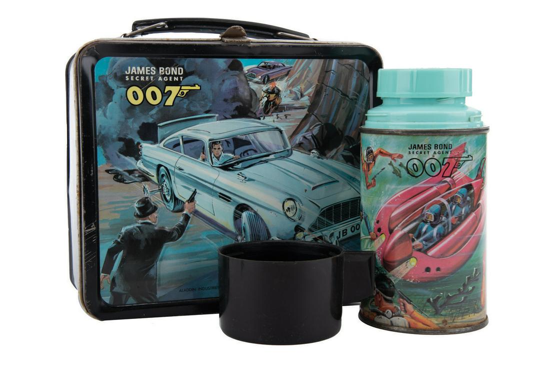 A James Bond 007 Lunch Box & Thermos by Aladdin. (1 of 2)