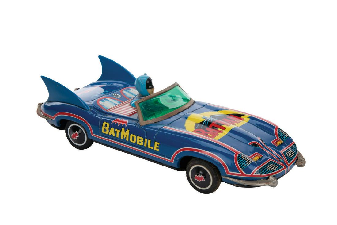 Japanese Tin Sears Exclusive Automatic Toll Gate.