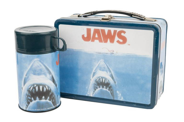 A Limited Edition Jaws Lunch Box & Thermos.