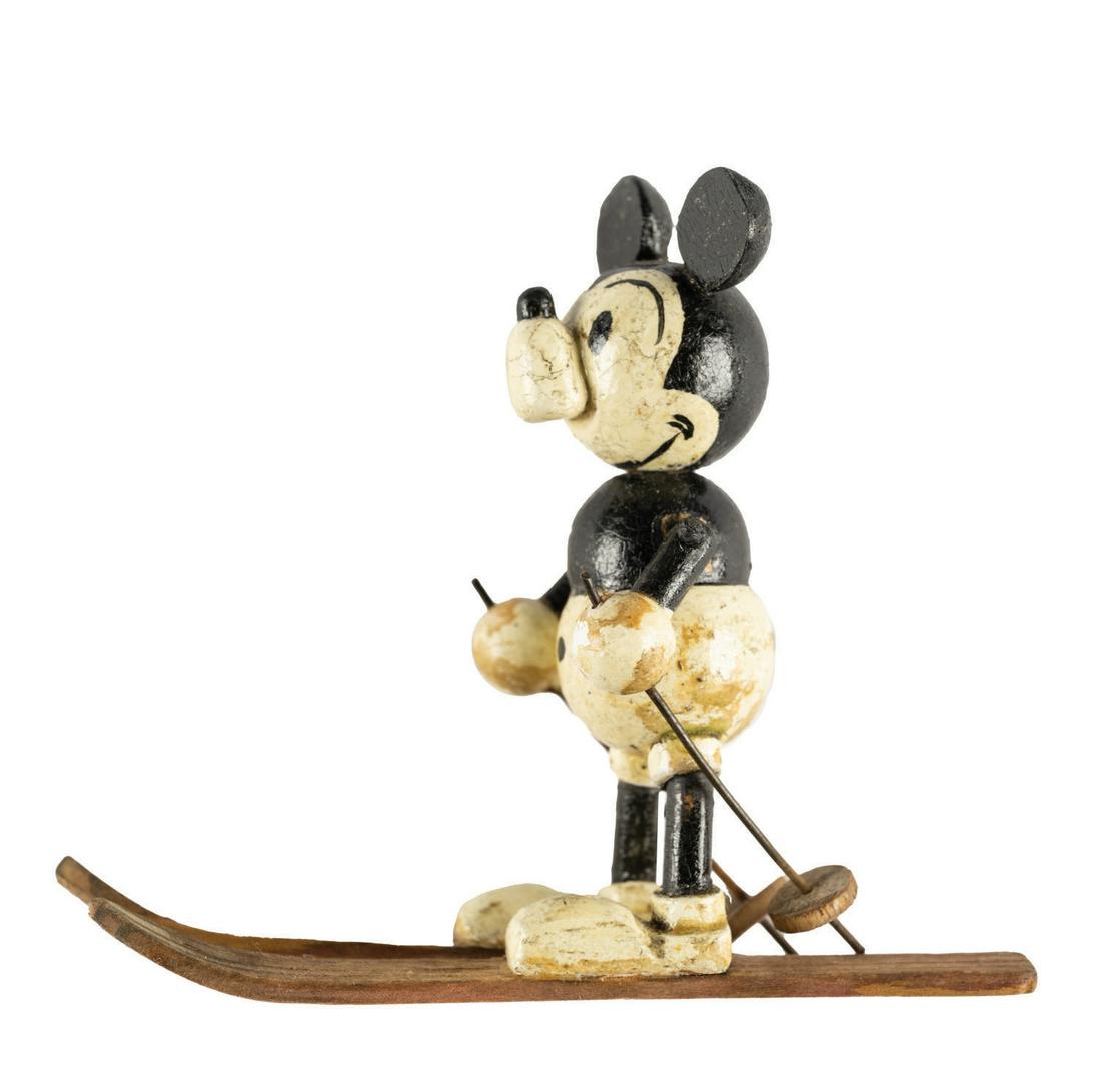 A Trio of UFA Mickey Mouse Wooden Toys. (1 of 4)