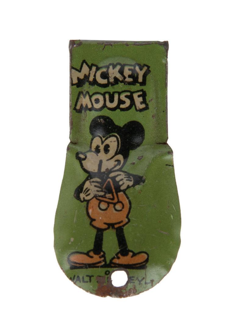A Tin Litho Mickey Mouse Clicker. (1 of 1)
