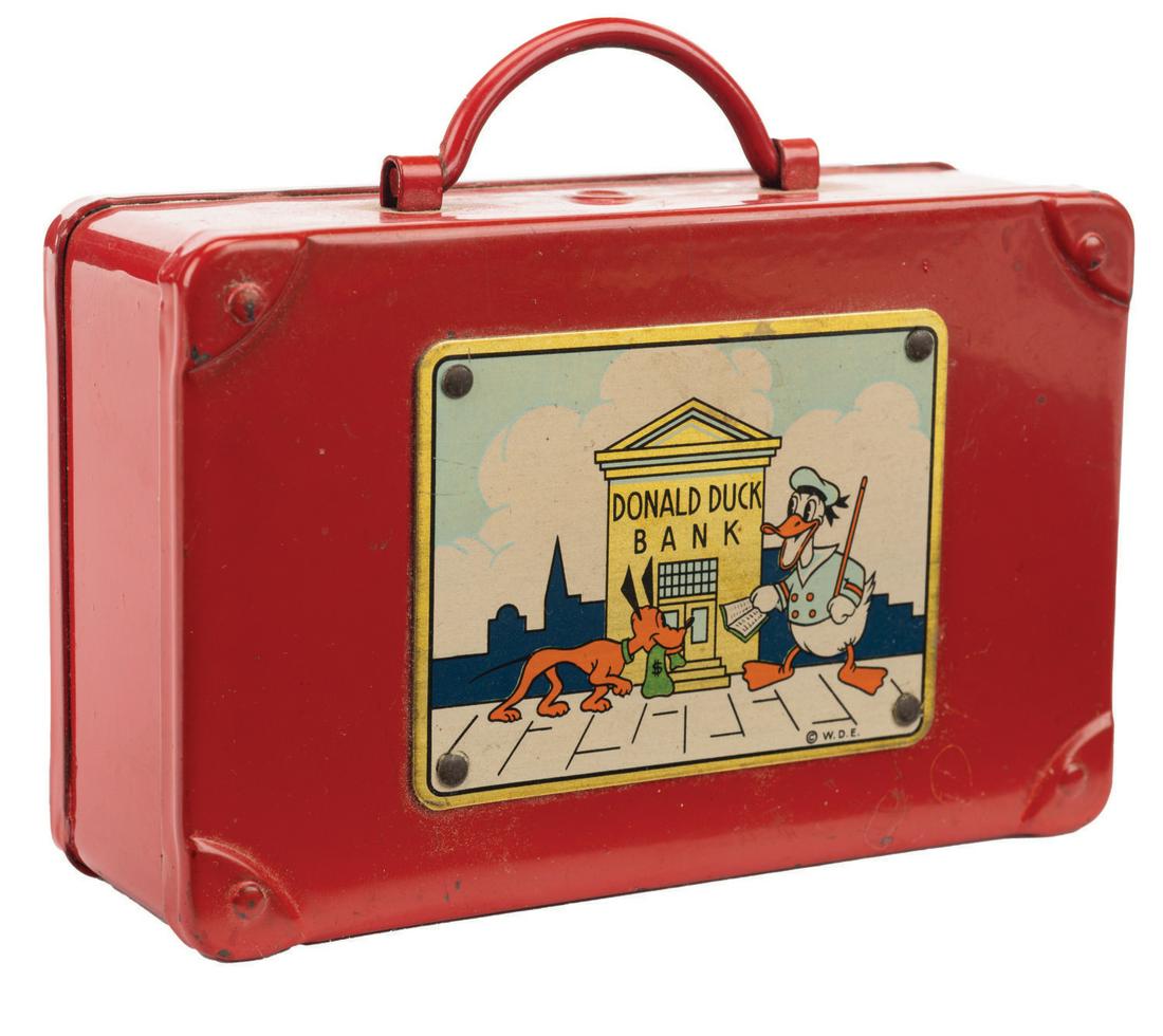 A Donald Duck Bank by Automatic Recording Safe. (1 of 1)