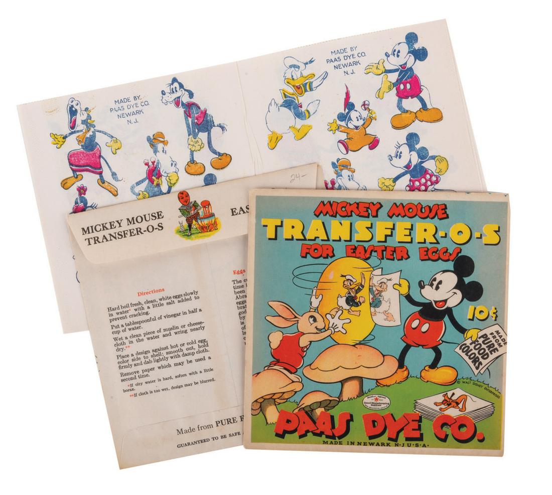 3 Sets of Mickey Mouse Transfer-O-S for Easter Eggs. (1 of 1)