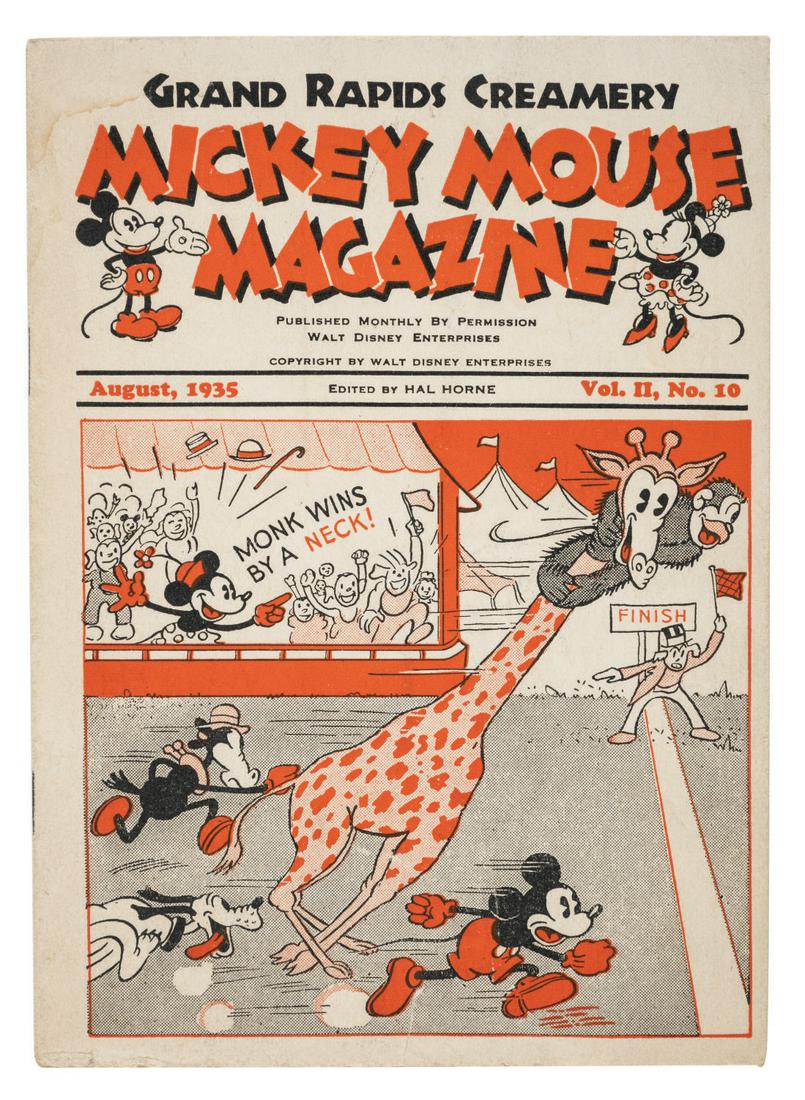 A Grand Rapids Creamery Mickey Mouse Magazine. (1 of 2)