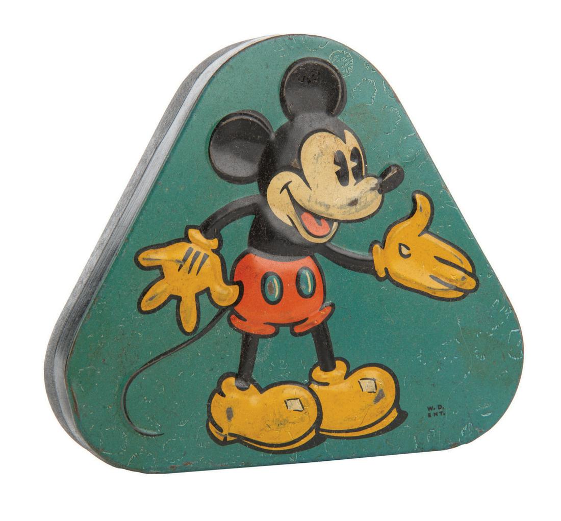 A Rare Australian Mickey Mouse Tin Box. (1 of 1)