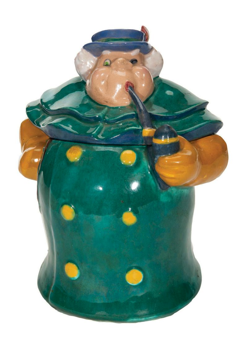 The Coachman from Pinocchio Ceramic Cookie Jar. (1 of 1)