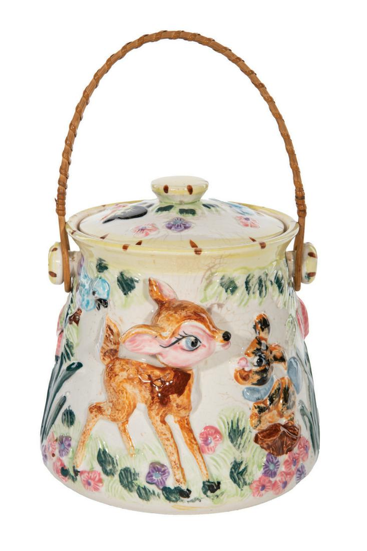 A Bambi Ceramic Cookie Jar. (1 of 1)