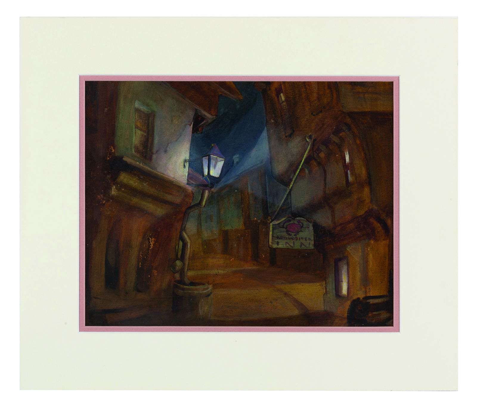 An Original Concept Painting from "Pinocchio." (1 of 1)