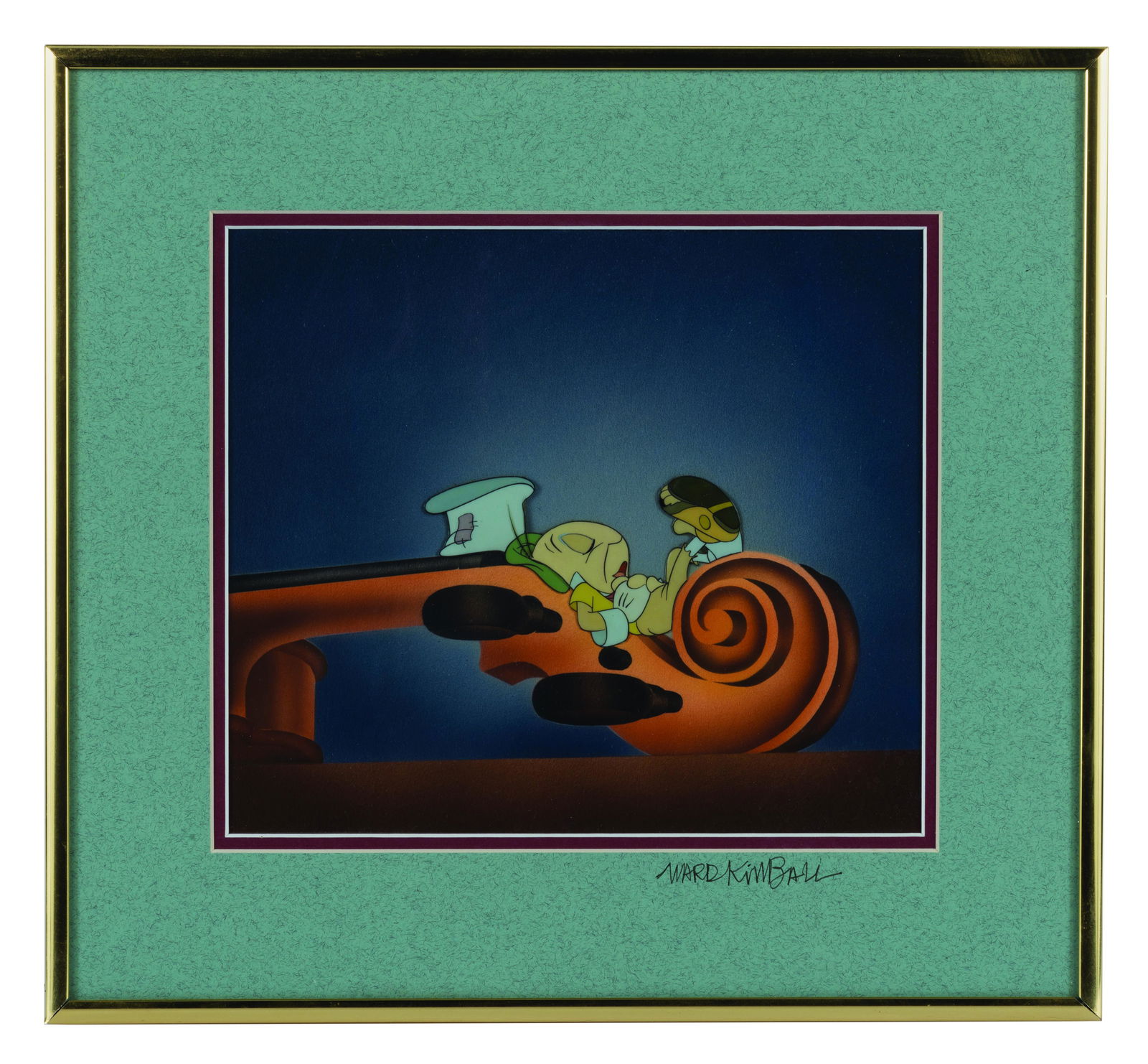 Original Production Cel from "Pinocchio." (1 of 3)