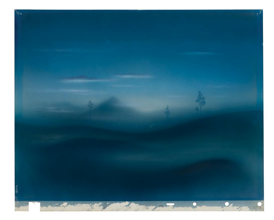 An Original Production Background from "Fantasia." (1 of 1)