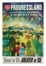 A World's Fair General Electric Progressland Poster.
