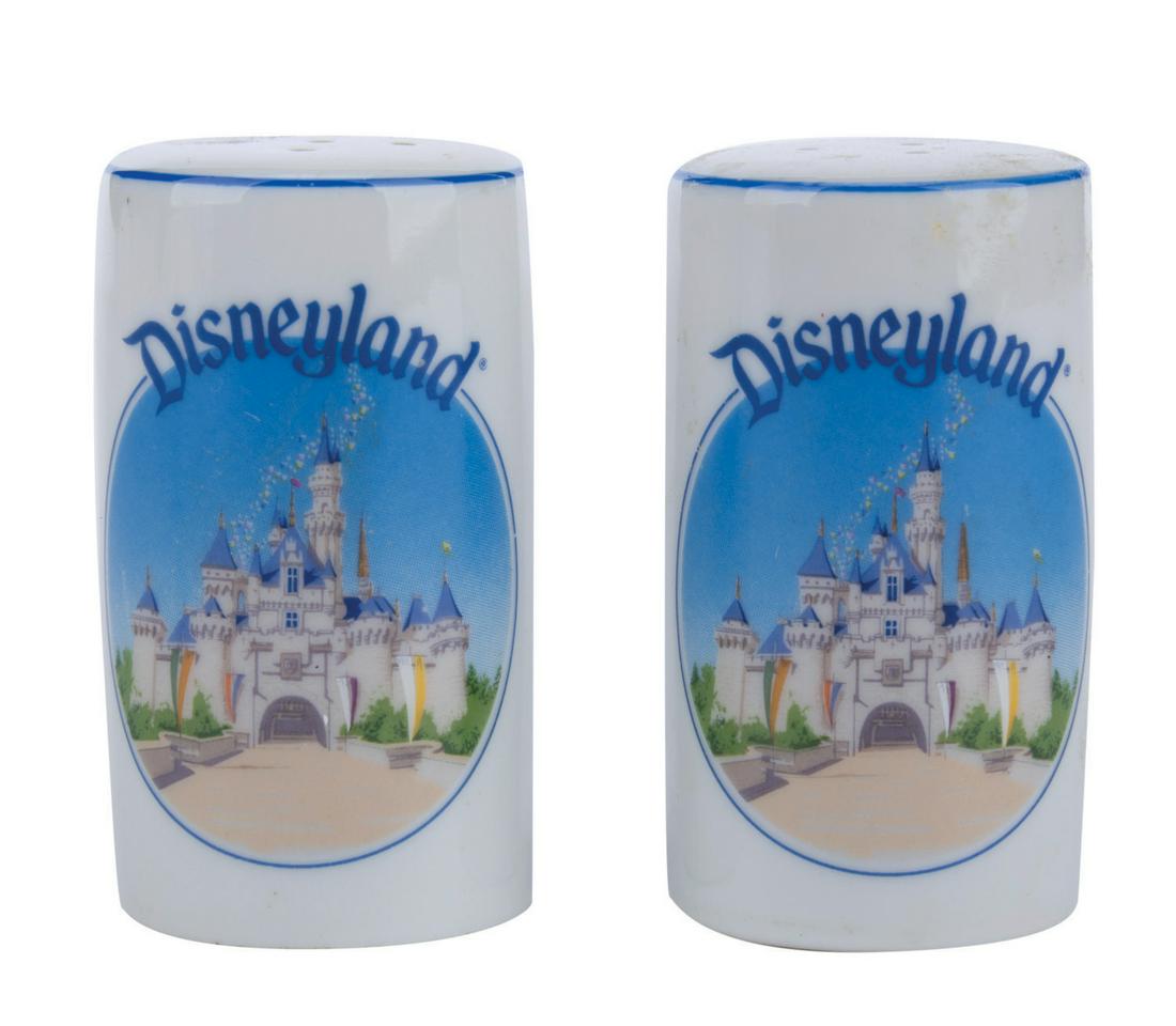 A Pair of Disneyland Salt & Pepper Shakers. (1 of 1)