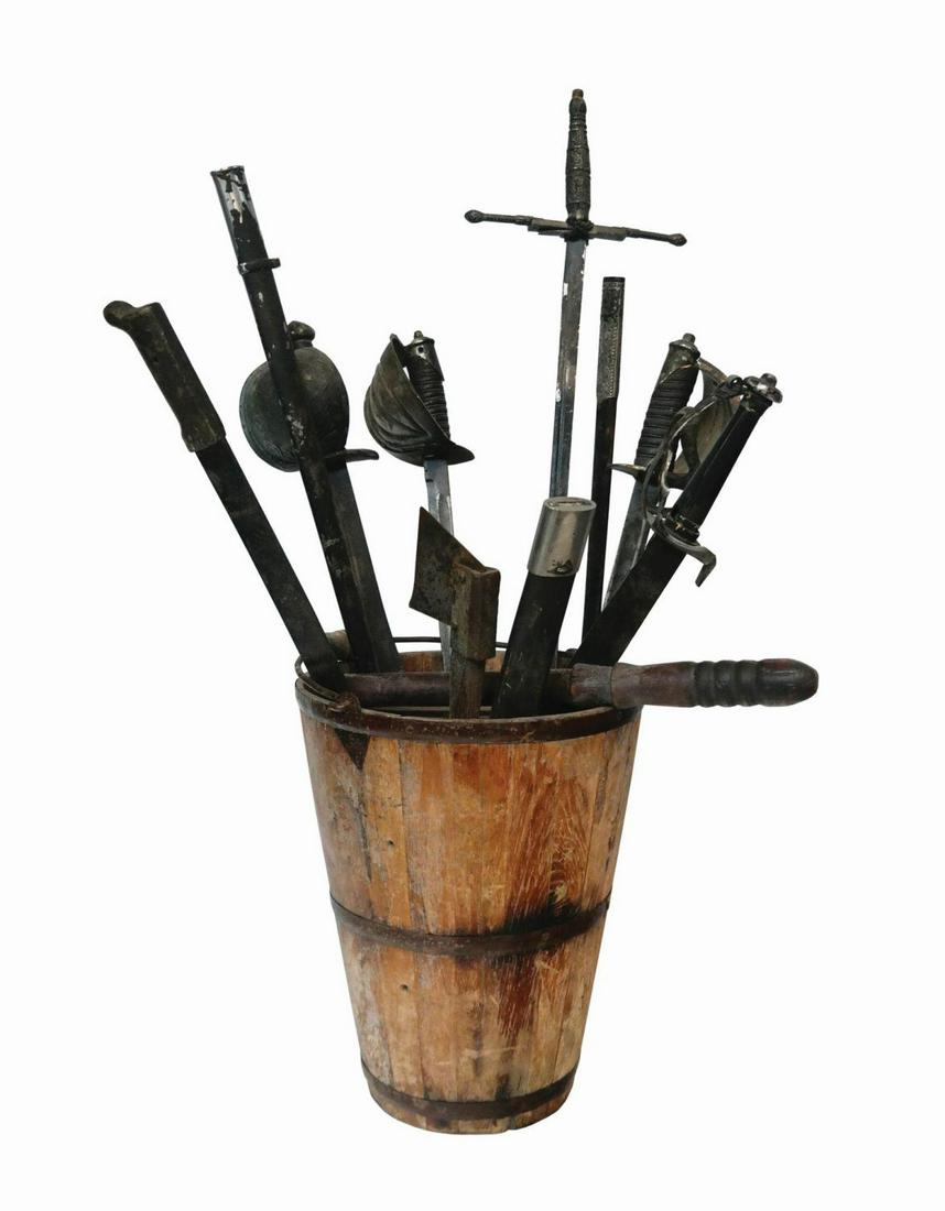 Tom Sawyer Island Lafitte's Tavern Sword Props. (1 of 2)