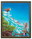 A Tony Baxter Signed Splash Mountain Promotional Art.